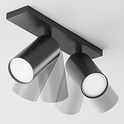 Потолочный светильник Maytoni Ceiling & Wall Focus S C051CL-U-2B Черный-1