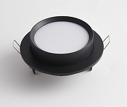 Встраиваемый светильник Maytoni Downlight Hoop DL086-GX53-RD-B цвет Черный-1