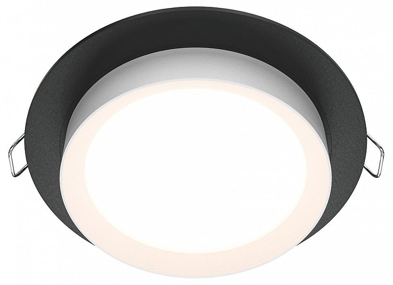 Встраиваемый светильник Maytoni Downlight Hoop DL086-GX53-RD-BW 