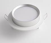 Встраиваемый светильник Maytoni Downlight Hoop DL086-GX53-RD-WS цвет Белый, Серебро-1