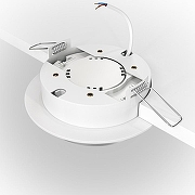 Встраиваемый светильник Maytoni Downlight Hoop DL086-GX53-RD-WS цвет Белый, Серебро-4