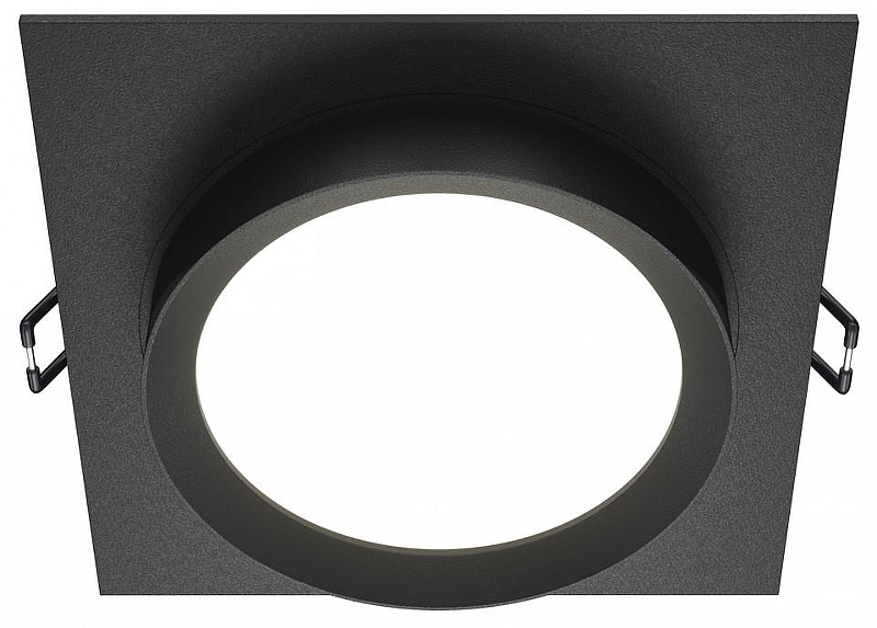 Встраиваемый светильник Maytoni Downlight Hoop DL086-GX53-SQ-B 