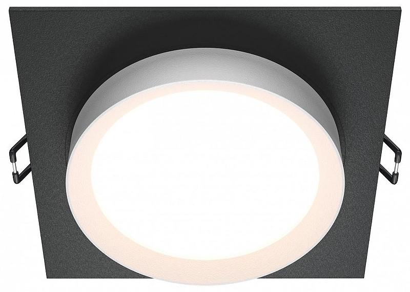 Встраиваемый светильник Maytoni Downlight Hoop DL086-GX53-SQ-BW 