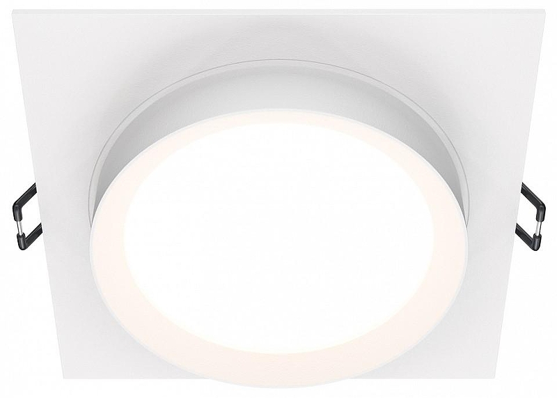 Встраиваемый светильник Maytoni Downlight Hoop DL086-GX53-SQ-W 
