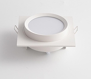 Встраиваемый светильник Maytoni Downlight Hoop DL086-GX53-SQ-W Белый-1
