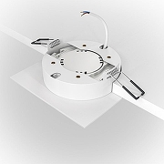 Встраиваемый светильник Maytoni Downlight Hoop DL086-GX53-SQ-WB Черный Белый-4