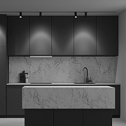 Трековый светильник Maytoni Single phase track system Focus LED TR021-1-12B3K-W-B цвет плафона/подвески Черный, цвет арматуры Черный-7