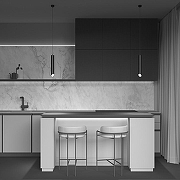 Подвесной светильник Maytoni Pendant Lipari P044PL-01-30GU10-B Черный с золотом-6