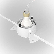 Встраиваемый светильник Maytoni Downlight Share DL051-01-GU10-RD-W Белый-3