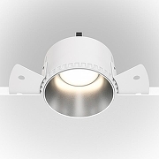 Встраиваемый светильник Maytoni Downlight Share DL051-01-GU10-RD-WS цвет Серебро-4