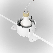 Встраиваемый светильник Maytoni Downlight Share DL051-01-GU10-RD-WS цвет Серебро-5