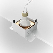 Встраиваемый светильник Maytoni Downlight Share DL051-01-GU10-SQ-WMG цвет Золото-3
