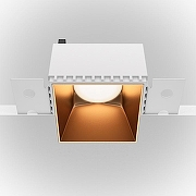 Встраиваемый светильник Maytoni Downlight Share DL051-01-GU10-SQ-WMG цвет Золото-4