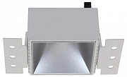 Встраиваемый светильник Maytoni Downlight Share DL051-01-GU10-SQ-WS цвет Серебро