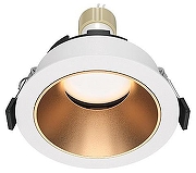Встраиваемый светильник Maytoni Downlight Share DL051-U-1WMG цвет Белый, Золото