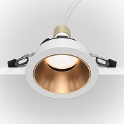 Встраиваемый светильник Maytoni Downlight Share DL051-U-1WMG цвет Белый, Золото-1
