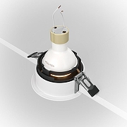 Встраиваемый светильник Maytoni Downlight Share DL051-U-1WMG цвет Белый, Золото-6