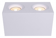 Потолочный светильник Maytoni Ceiling & Wall Slim C013CL-02W цвет плафона/подвески Белый, цвет арматуры Черный-1