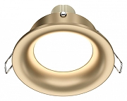 Встраиваемый светильник Maytoni Downlight Slim DL027-2-01-MG цвет Золото