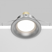 Встраиваемый светильник Maytoni Downlight Slim DL027-2-01-S цвет Серебро-2