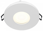 Встраиваемый светильник Maytoni Downlight Stark DL083-01-GU10-RD-W цвет Белый