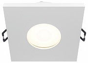 Встраиваемый светильник Maytoni Downlight Stark DL083-01-GU10-SQ-W цвет Белый