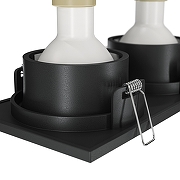 Встраиваемый светильник Maytoni Downlight Zoom DL033-2-02B цвет Черный-4