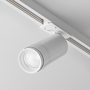 Трековый светильник Maytoni Single phase track system Unity Focus Zoom LED TR021-1-12B4K-Z-D-W цвет плафона/подвески Белый, цвет арматуры Белый