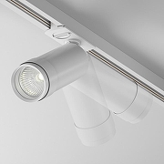 Трековый светильник Maytoni Single phase track system Unity Focus Zoom LED TR021-1-12B4K-Z-D-W цвет плафона/подвески Белый, цвет арматуры Белый-1
