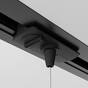 Коннектор Maytoni Single phase track system Unity Accessories for tracks Unity TRA011-1-A-B цвет арматуры Черный-2