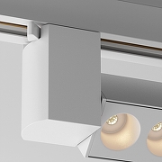 Трековый светильник Maytoni Single phase track system Unity Points Rot TR010-1-20W3K-M-W цвет арматуры Белый-3