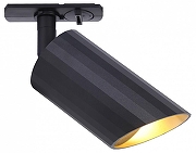 Трековый светильник Maytoni Single phase track system Unity Lipari TR087-1-GU10-B цвет плафона/подвески Черный, цвет арматуры Черный