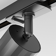 Трековый светильник Maytoni Single phase track system Unity Lipari TR087-1-GU10-B цвет плафона/подвески Черный, цвет арматуры Черный-3