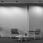 Трековый светильник Maytoni Single phase track system Unity Led Rim TR044-1-12W3K-B цвет плафона/подвески Черный, цвет арматуры Черный-5