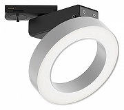 Трековый светильник Maytoni Single phase track system Unity Led Rim TR044-1-12W4K-W цвет плафона/подвески Белый, цвет арматуры Черный