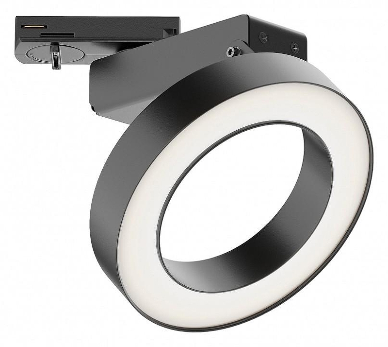 Трековый светильник Maytoni Single phase track system Unity Led Rim TR044-1-12W4K-B 