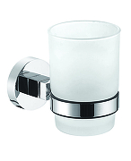 Стакан для зубных щеток Azario Nessy AZ-73106 Хром