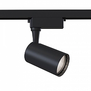 Трековый светильник Maytoni Single phase track system Unity Vuoro TR003-1-6W4K-M-B цвет плафона/подвески Черный, цвет арматуры Черный-3