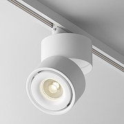 Трековый светильник Maytoni Single phase track system Unity Yin TR084-1-15W3K-W цвет плафона/подвески Белый, цвет арматуры Белый-1