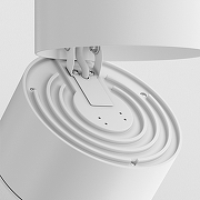 Трековый светильник Maytoni Single phase track system Unity Yin TR084-1-15W3K-W цвет плафона/подвески Белый, цвет арматуры Белый-6