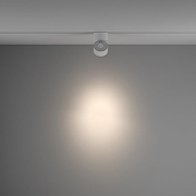 Трековый светильник Maytoni Single phase track system Unity Yin TR084-1-15W4K-W цвет плафона/подвески Белый, цвет арматуры Белый-3