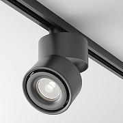 Трековый светильник Maytoni Single phase track system Unity Yin TR084-1-15W3K-B цвет плафона/подвески Белый, цвет арматуры Белый-1