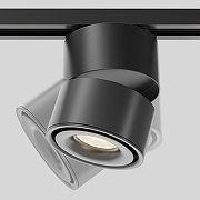 Трековый светильник Maytoni Single phase track system Unity Yin TR084-1-15W3K-B цвет плафона/подвески Белый, цвет арматуры Белый-2