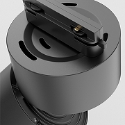 Трековый светильник Maytoni Single phase track system Unity Yin TR084-1-15W4K-B цвет плафона/подвески Черный, цвет арматуры Черный-6