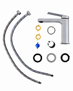 Смеситель для раковины Orange Gauss M30-021cr Хром-11