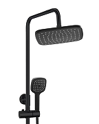 Душевая система Orange OneLife P01-912b Черная матовая-1