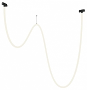 Трековый светильник Maytoni Magnetic track system Exility Tau TR101-2-100W4K-B цвет плафона/подвески Белый, цвет арматуры Черный