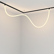 Трековый светильник Maytoni Magnetic track system Exility Tau TR101-2-50W3K-B цвет плафона/подвески Белый, цвет арматуры Черный-3