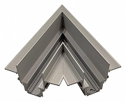 Угол-соединитель 45 Maytoni Magnetic track system Gravity Accessories for tracks Gravity TRA010CLS-42W цвет арматуры Белый-1