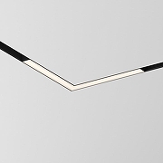 Трековый светильник Maytoni Magnetic track system Gravity Basis TR078-2-24W3K-B цвет арматуры Черный-1